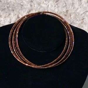 6-Ring Beaded Chocker